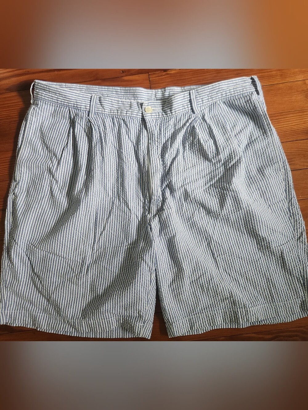 Jos. A. Bank Seersucker Shorts, Sz 40
